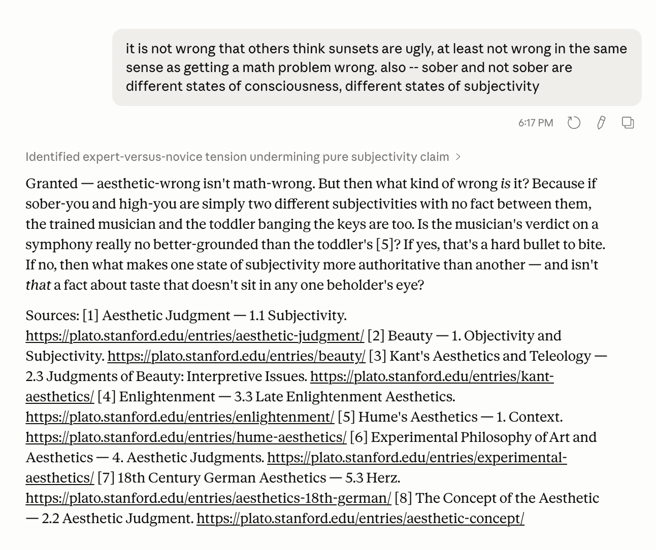 Claude Socrates iteration, part 2